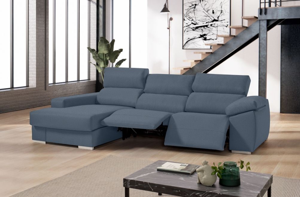 Sofá relax de tela Galio de HOME - principal