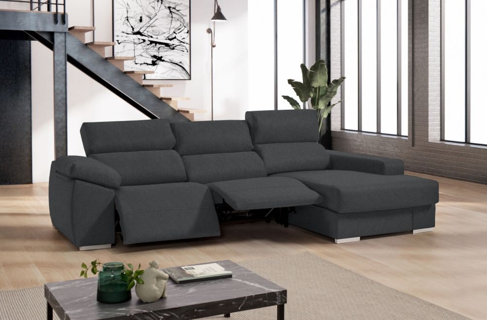 Sofá relax de tela Galio de HOME - principal