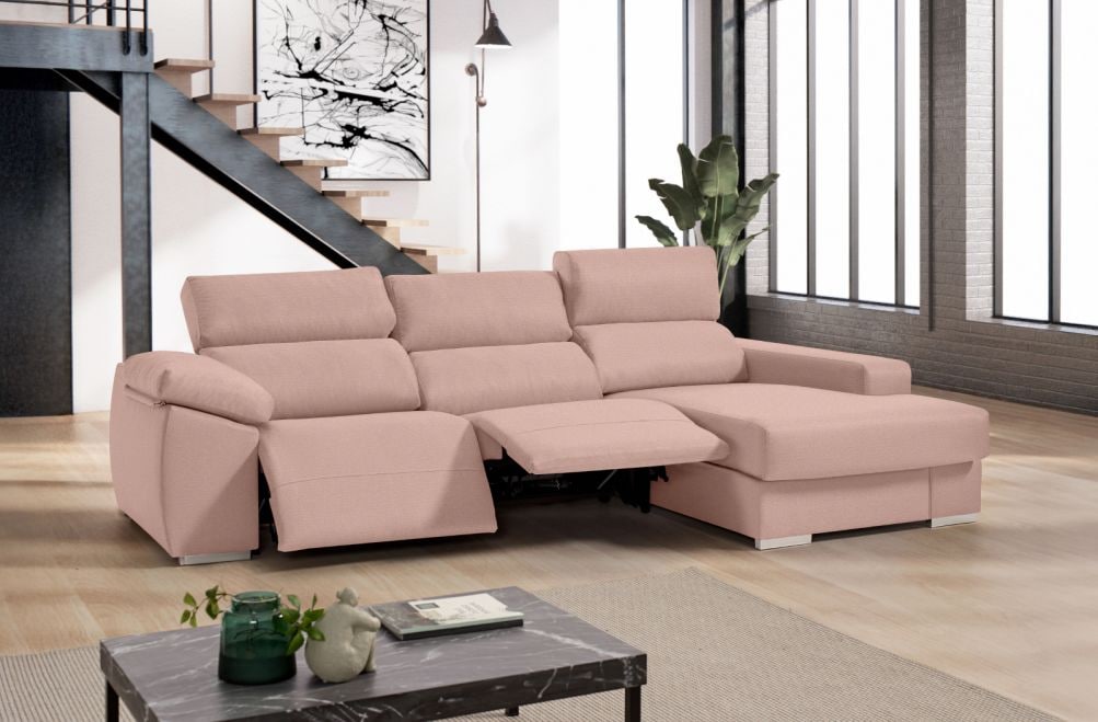 Sofá relax de tela Galio de HOME - principal