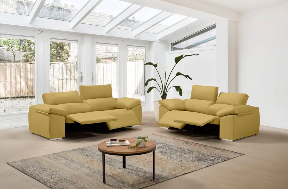 Sofá relax de tela Galio de HOME - principal