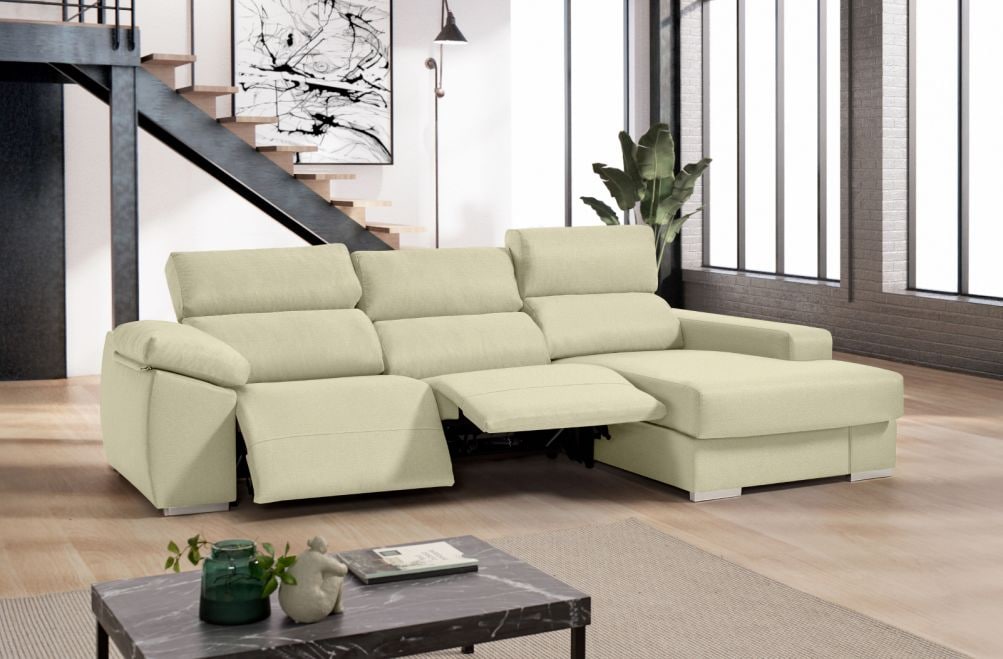 Sofá relax de tela Galio de HOME - principal