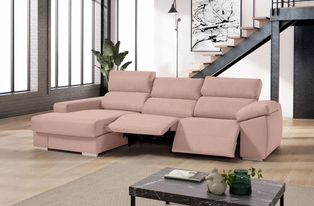 Sofá relax de tela Galio de HOME - principal