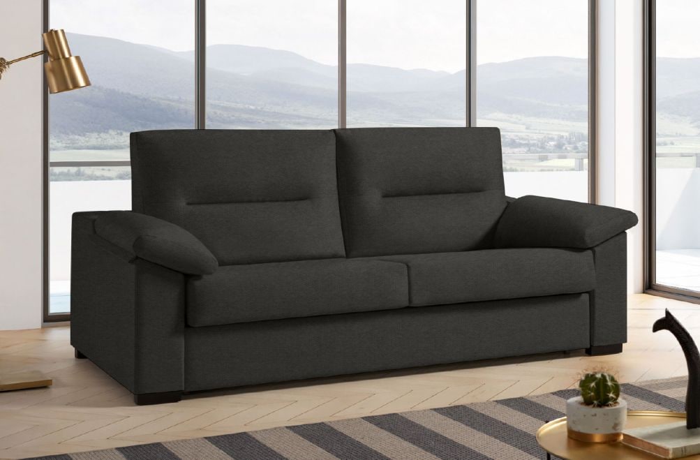 Sofá cama de apertura italiana de tela Atlas de HOME - principal