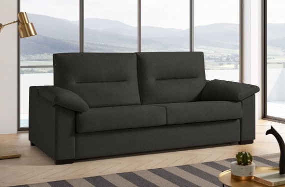 Sofá cama de apertura italiana de tela Atlas de HOME - principal
