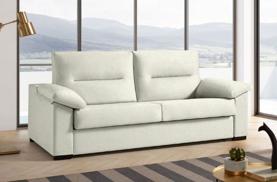Sofá cama de apertura italiana de tela Atlas de HOME - principal