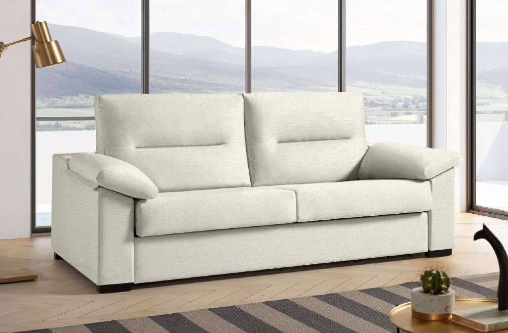 Sofá cama de apertura italiana de tela Atlas de HOME - principal