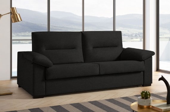 Sofá cama de apertura italiana de tela Atlas de HOME - principal