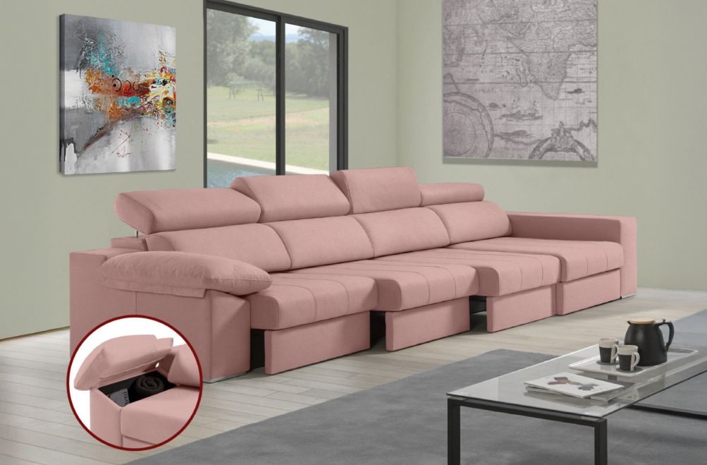 Sofá de tela Daresma Plus de HOME - principal