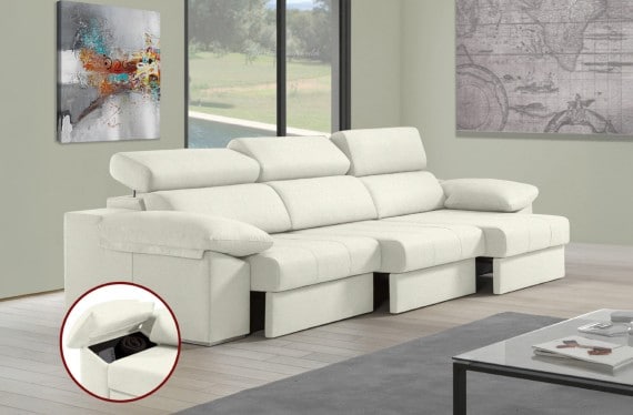 Sofá de tela Daresma Plus de HOME - principal
