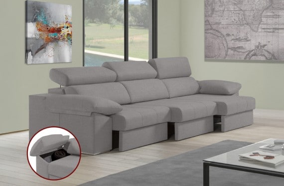 Sofá de tela Daresma Plus de HOME - principal