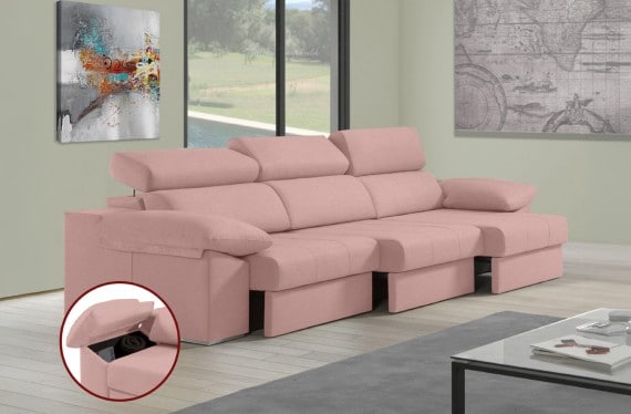 Sofá de tela Daresma Plus de HOME - principal