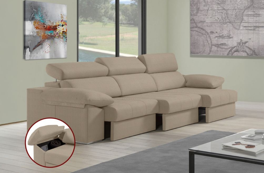 Sofá de tela Daresma Plus de HOME - principal