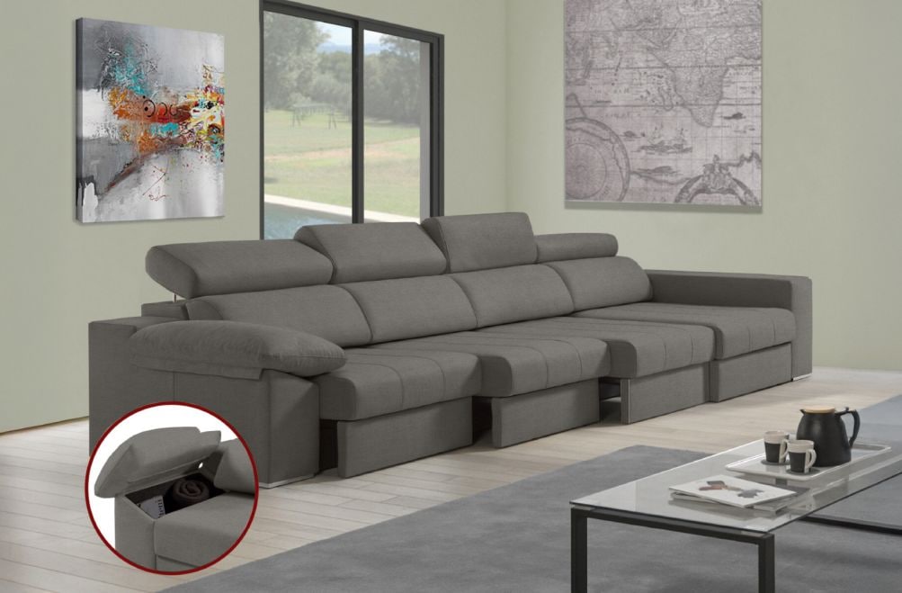 Sofá de tela Daresma Plus de HOME - principal