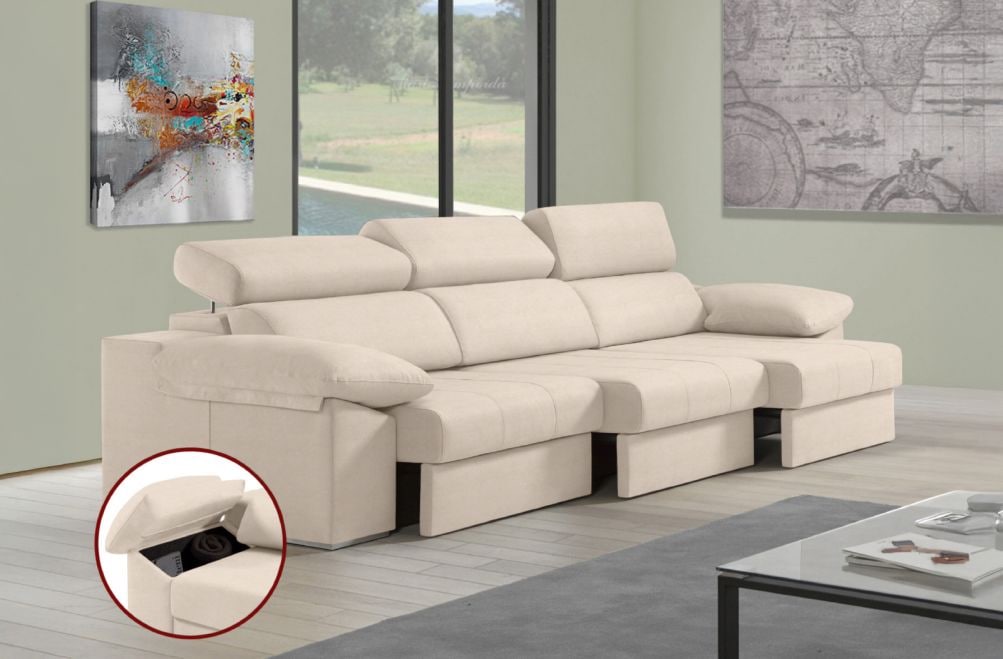 Sofá de tela Daresma Plus de HOME - principal