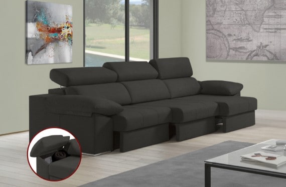 Sofá de tela Daresma Plus de HOME - principal