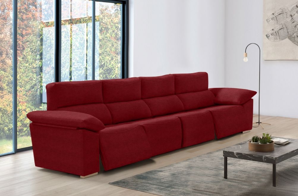 Sofá relax de tela Gara Max de HOME - principal