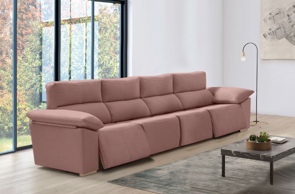 Sofá relax de tela Gara Max de HOME - principal