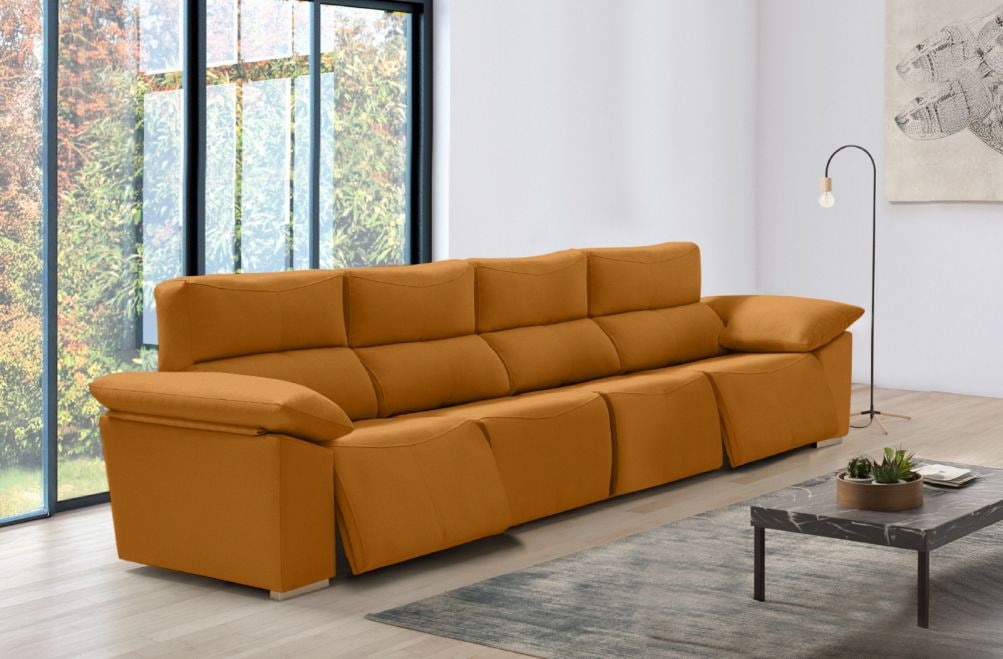 Sofá relax de tela Gara Max de HOME - principal