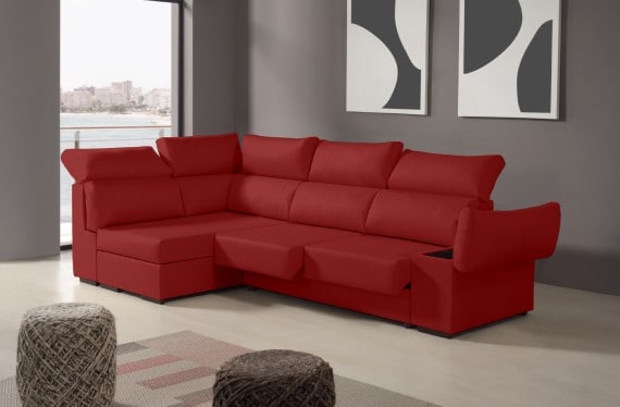 Sofá de tela Mérida XL de HOME - principal