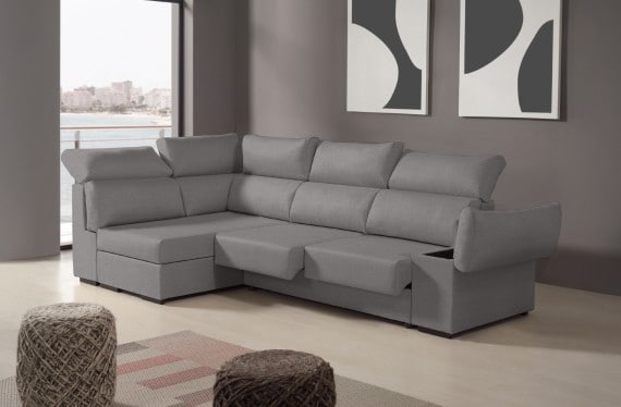 Sofá de tela Mérida XL de HOME - principal
