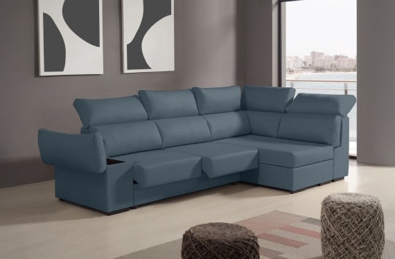 Sofá de tela Mérida XL de HOME - principal