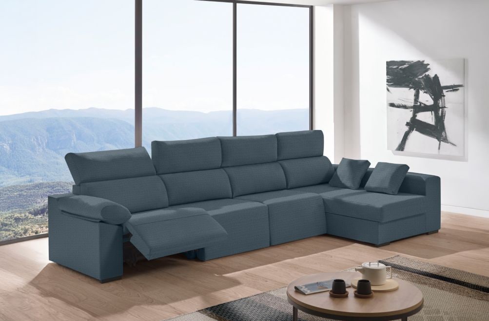 Sofá relax chaise longue de tela Cuzco Plus de HOME - principal