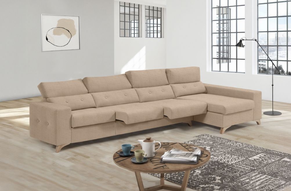 Sofá de tela Paula Plus de HOME - principal