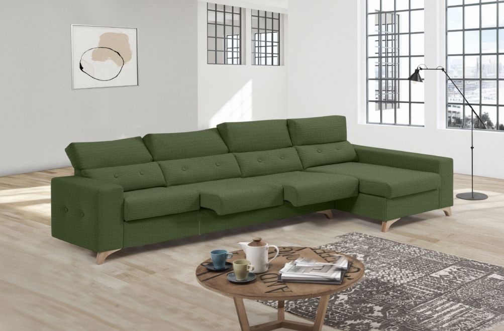 Sofá de tela Paula Plus de HOME - principal