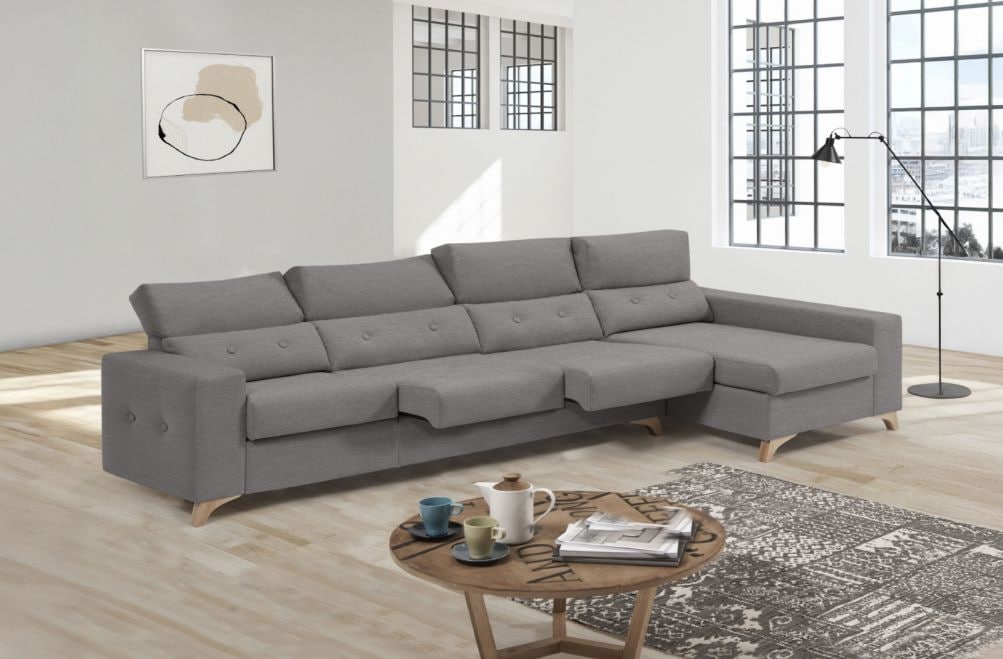 Sofá de tela Paula Plus de HOME - principal