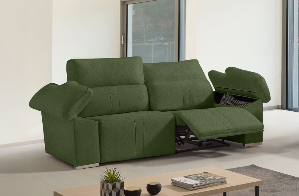 Sofá relax de tela Coleman de HOME - principal