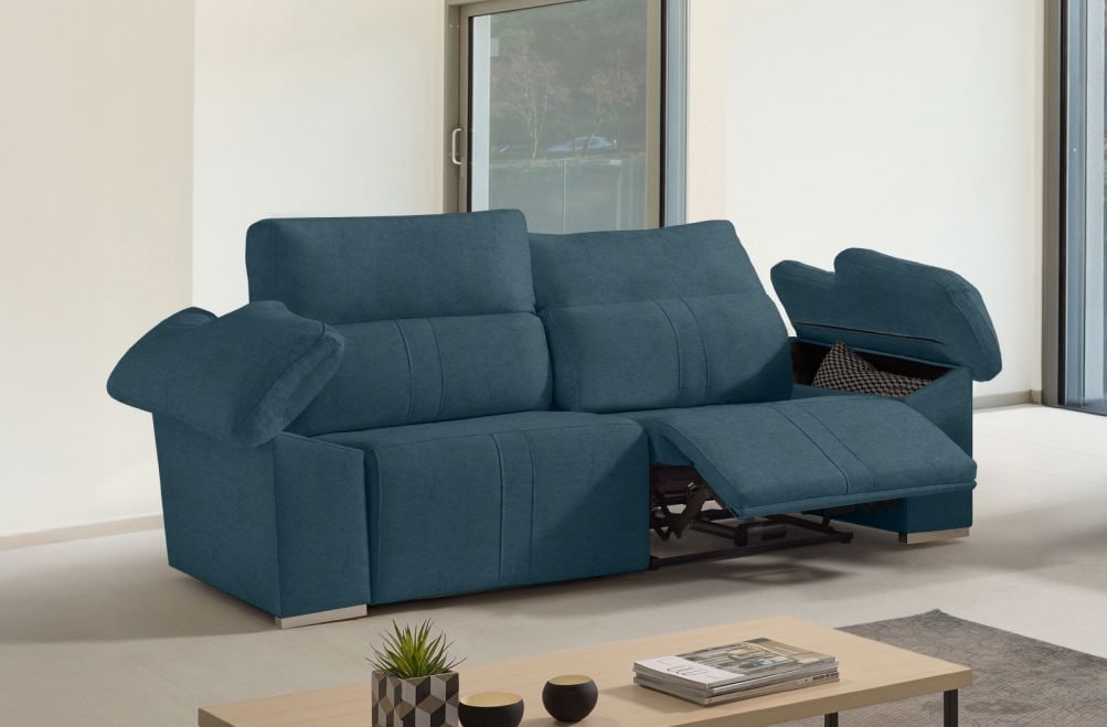 Sofá relax de tela Coleman de HOME - principal