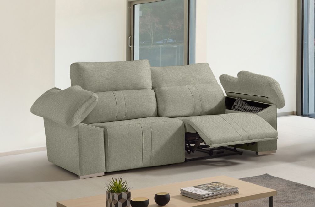 Sofá relax de tela Coleman de HOME - principal