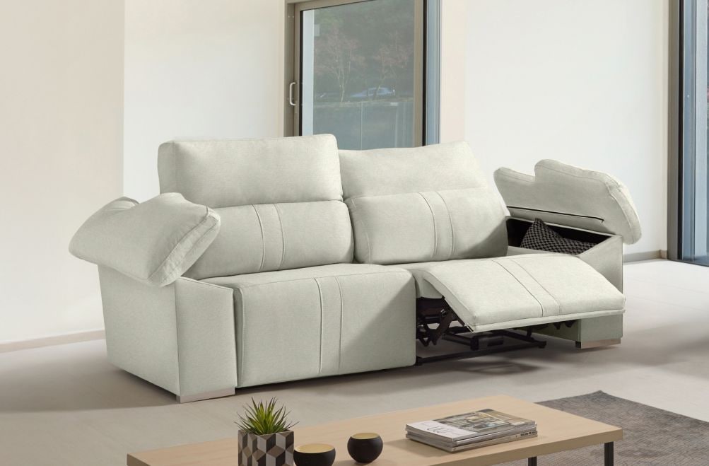 Sofá relax de tela Coleman de HOME - principal