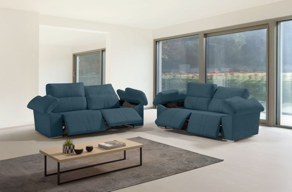 Sofá relax de tela Coleman de HOME - principal