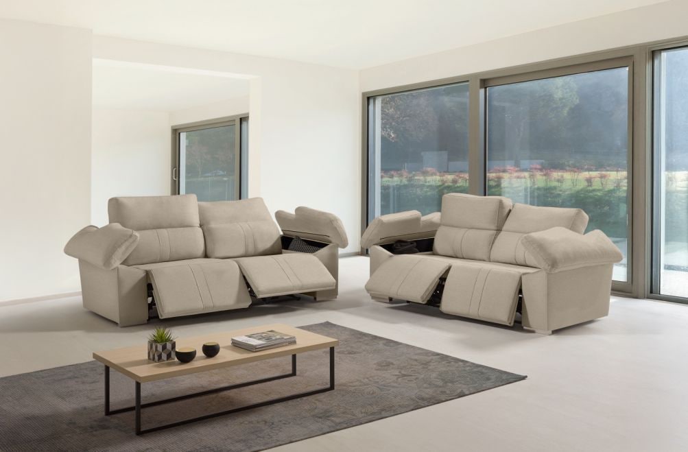 Sofá relax de tela Coleman de HOME - principal