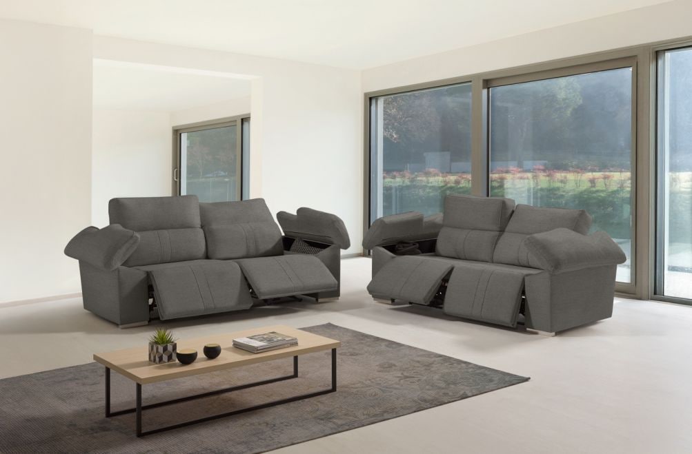 Sofá relax de tela Coleman de HOME - principal