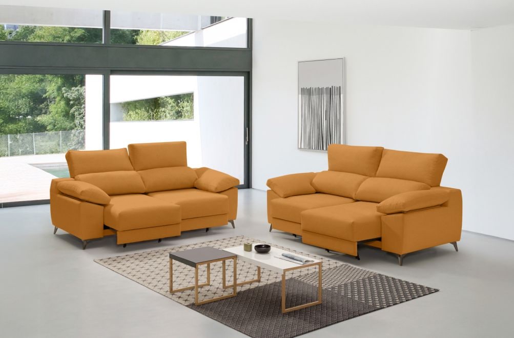 Sofá de tela Caren de HOME - principal