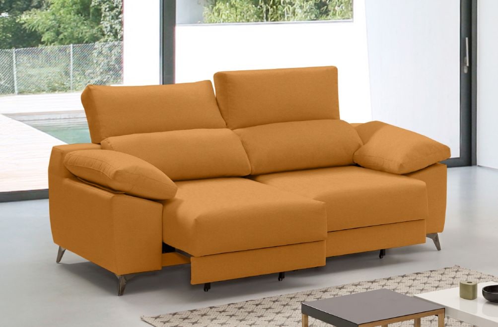 Sofá de tela Caren de HOME - principal