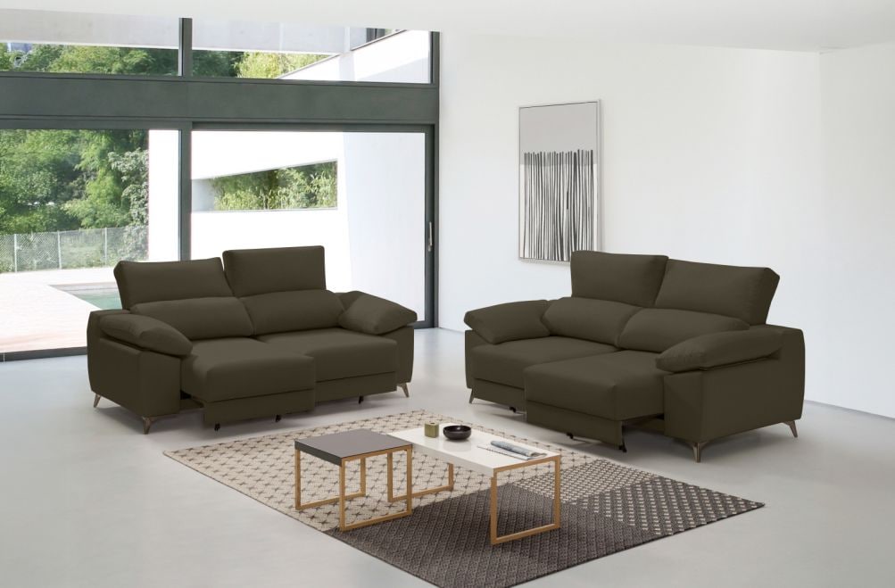 Sofá de tela Caren de HOME - principal