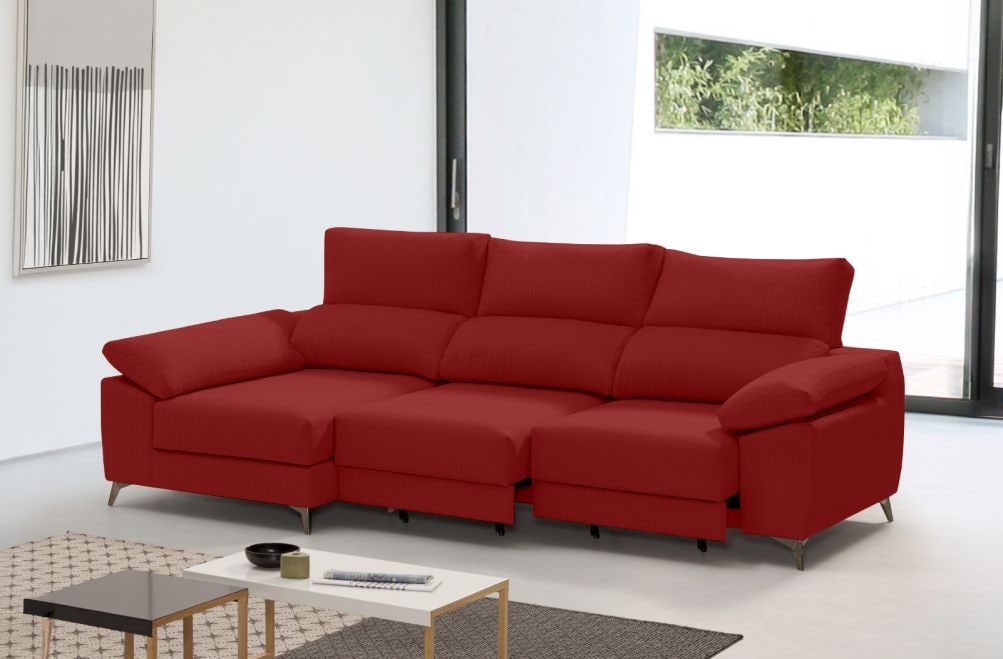 Sofá de tela Caren de HOME - principal