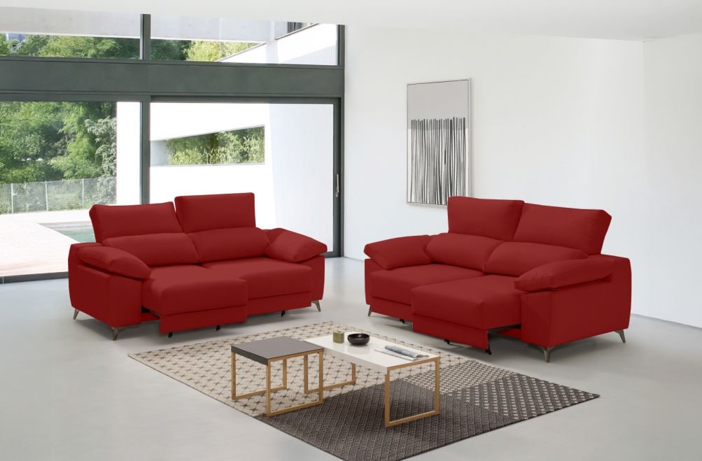 Sofá de tela Caren de HOME - principal