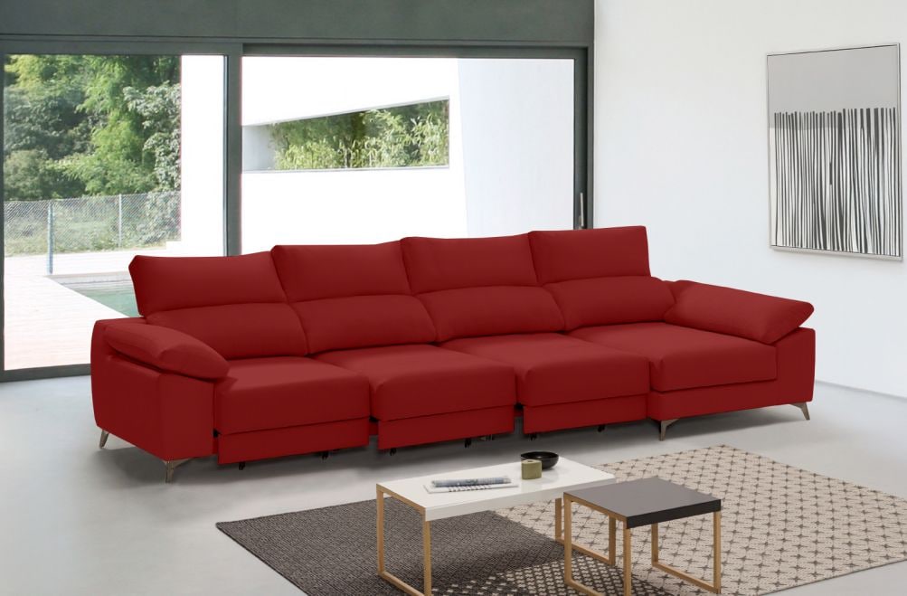 Sofá de tela Caren Plus de HOME - principal