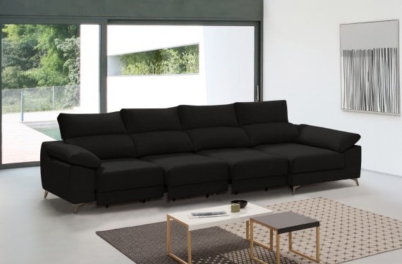 Sofá de tela Caren Plus de HOME - principal