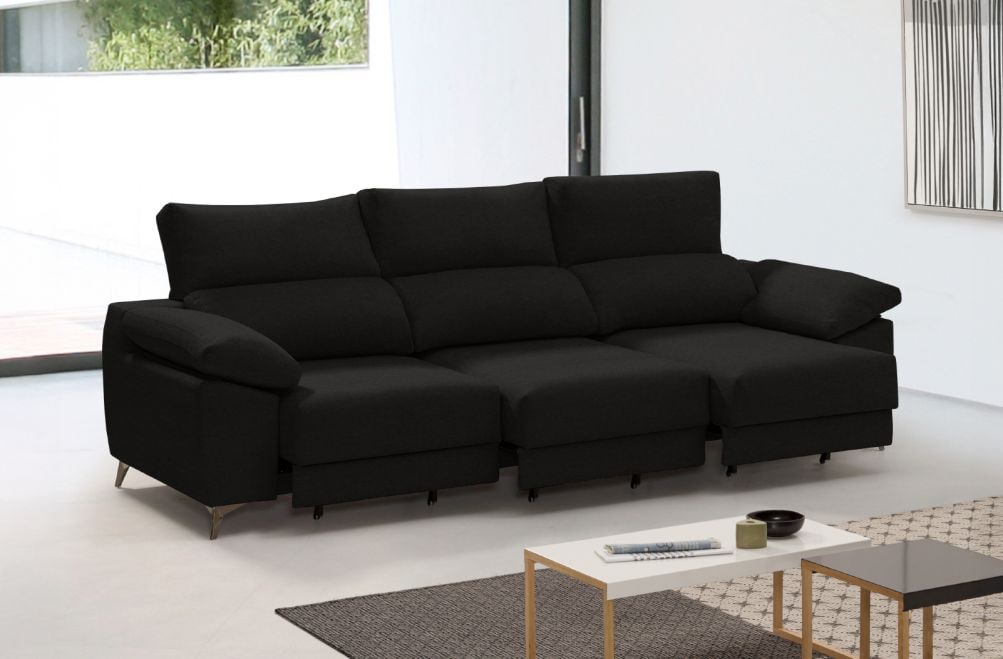 Sofá de tela Caren Plus de HOME - principal