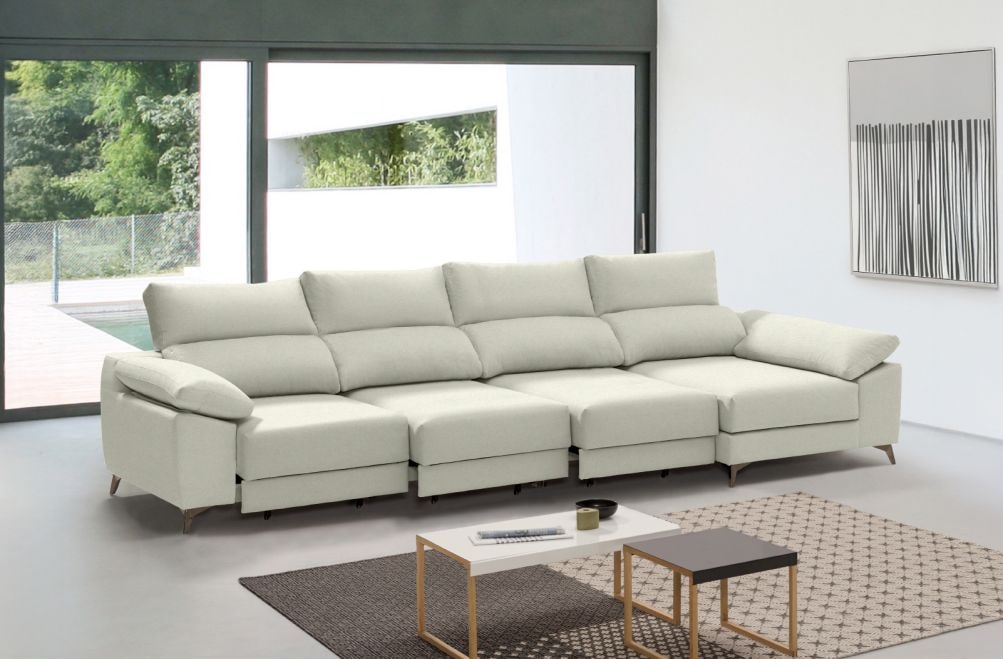 Sofá de tela Caren Plus de HOME - principal