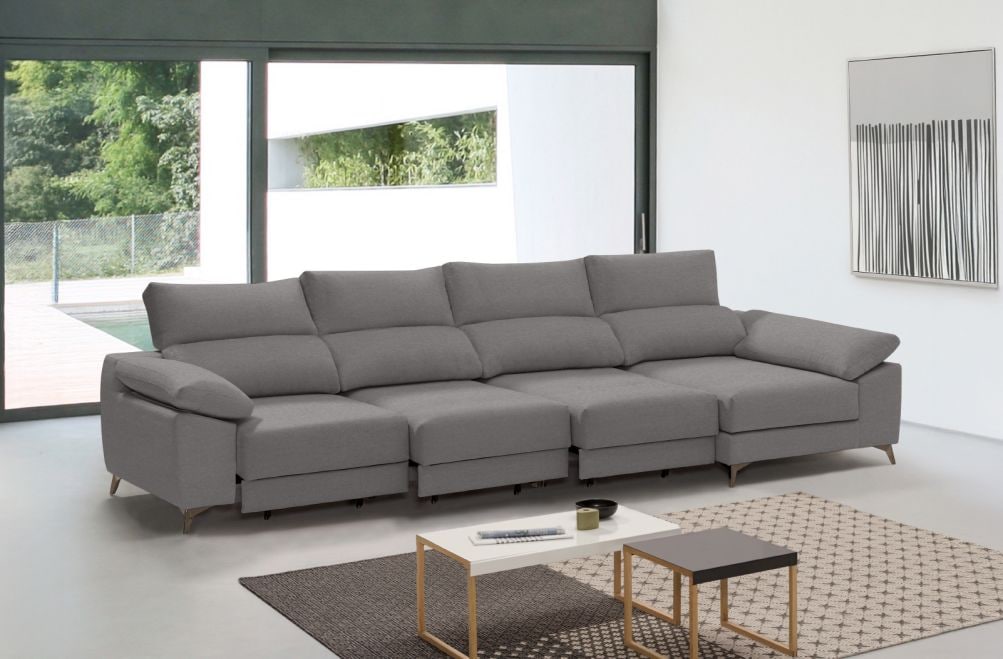 Sofá de tela Caren Plus de HOME - principal
