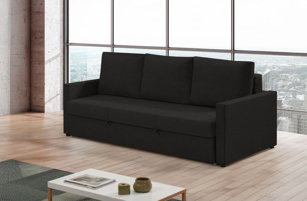 Sofá cama de tela Canal de HOME - principal