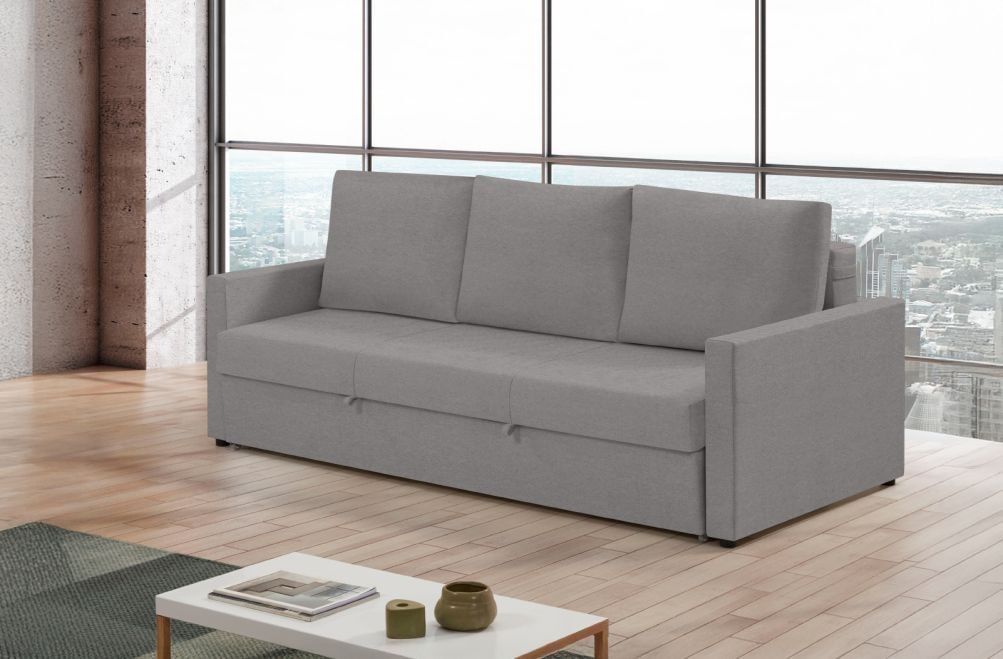 Sofá cama de tela Canal de HOME - principal