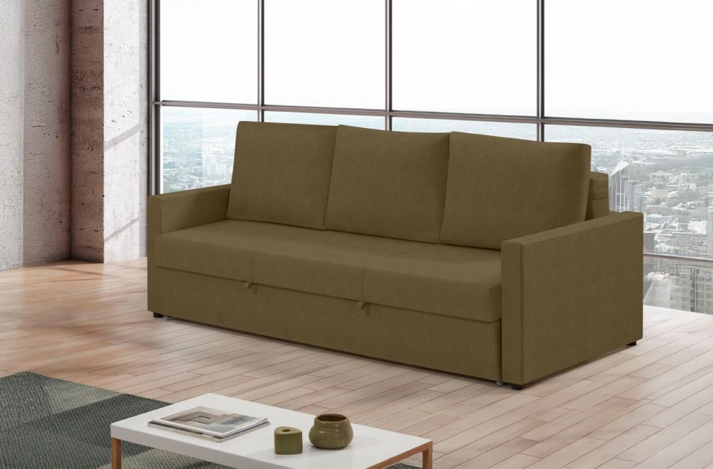 Sofá cama de tela Canal de HOME - principal