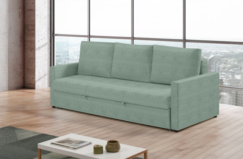 Sofá cama de tela Canal de HOME - principal